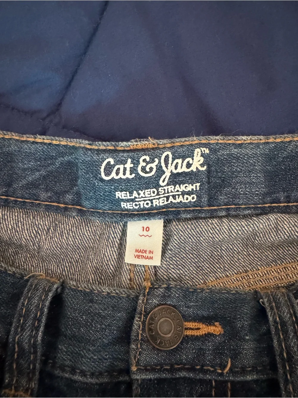 Cat &Jack Youth Classic Straight Leg Jeans in Faded Blue